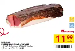 Transgourmet Economy Karreespeck Angebot