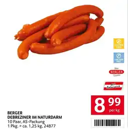 Transgourmet Berger Debreziner Angebot