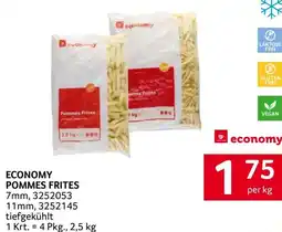 Transgourmet Economy Pommes Frites Angebot