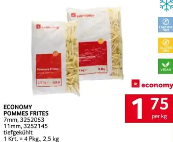 Transgourmet Economy Pommes Frites Angebot