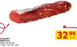 Transgourmet Economy Rind Filet Angebot