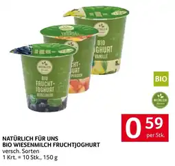 Transgourmet Natürlich für uns Bio Wiesenmilch Fruchtjoghurt Angebot