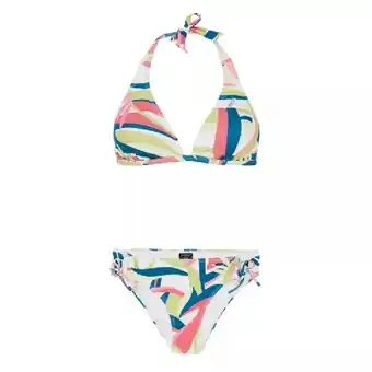 Hervis Damen Ash Neckholder-Bikini Set Cup C gemustert HERVIS Angebot