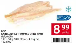 Transgourmet Kabeljaufilet Angebot