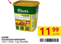 Transgourmet Knorr Goldaugen Rindsuppe Angebot