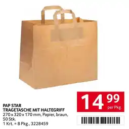 Transgourmet Papstar Tragetasche Papier Angebot