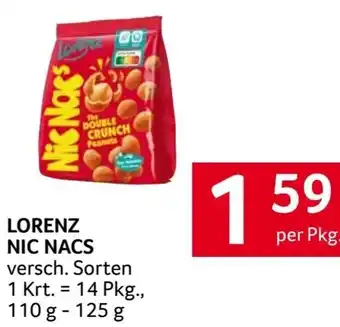 Transgourmet Lorenz Nic Nacs Erdnüsse Angebot