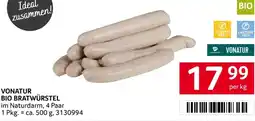 Transgourmet Vonatur Bio Bratwürstel Angebot