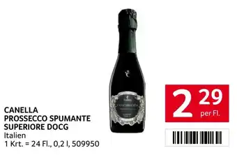 Transgourmet Canella Prossecco Spumante Superiore Angebot