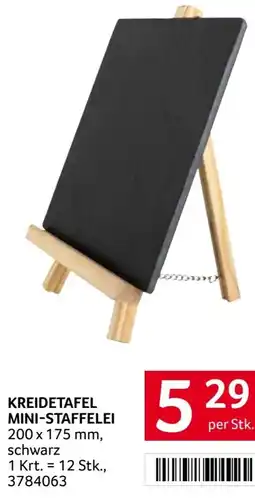 Transgourmet Kreidetafel Mini-Staffelei Angebot