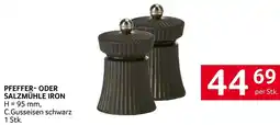 Transgourmet Pfeffer-Salzmühlen Set Angebot
