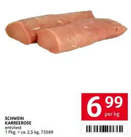 Transgourmet Schweine Karreerose Angebot