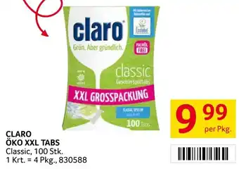 Transgourmet Öko xxl tabs Angebot