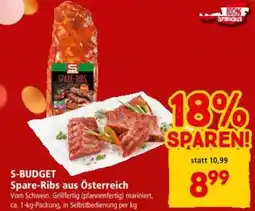 Interspar Spare-Ribs aus Österreich Angebot