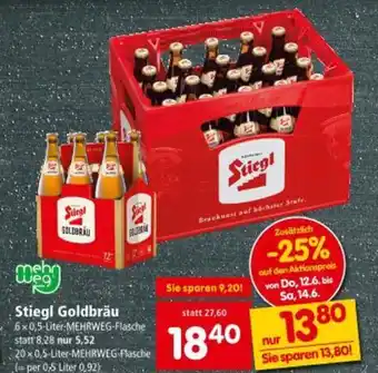 Interspar Stiegl Goldbräu Angebot
