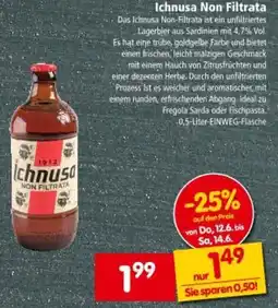 Interspar Ichnusa Non Filtrata Angebot