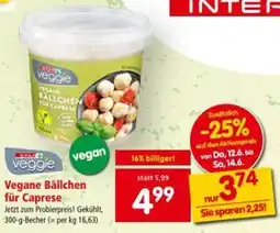 Interspar Vegane Bällchen für Caprese Angebot