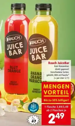 Interspar Rauch juicebar Angebot
