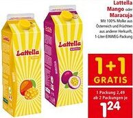 Interspar Lattella Mango oder Maracuja Angebot