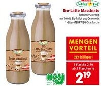 Interspar Bio- Latte Macchiato Angebot