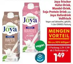 Interspar Joya frischer Hafer-Drink Mandel-Drink Angebot