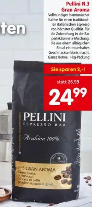 Interspar Pellini N.3 Gran Aroma Angebot
