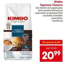 Interspar Kimbo Espresso Classico Angebot