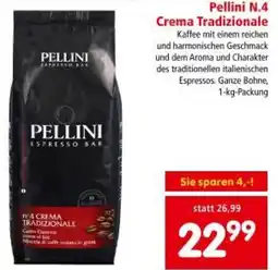 Interspar Pellini N.4 Crema Tradizionale Angebot