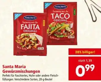 Interspar Santa Maria Gewürzmischungen Angebot