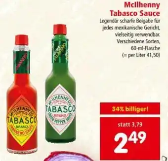Interspar Mcllhenny Tabasco Sauce Angebot