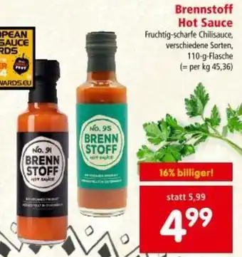 Interspar Brennstoff hot sauce Angebot