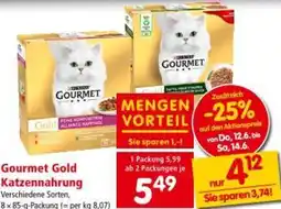 Interspar Gourmet Gold Katzennahrung Angebot