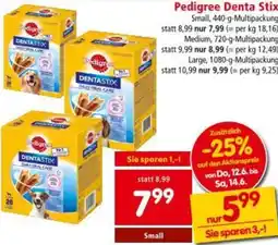 Interspar Pedigree Denta Stix Angebot
