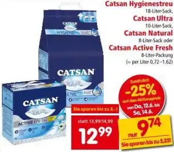 Interspar Catsan Hygienestreu Angebot