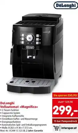 Interspar Vollautomat Magnifica Angebot