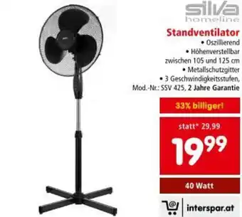 Interspar Standventilator Angebot