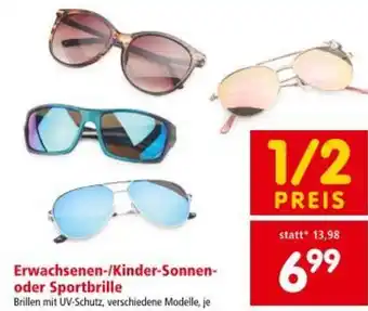 Interspar Erwachsenen-/Kinder-Sonnen- oder Sportbrille Angebot