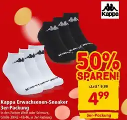 Interspar Kappa Erwachsenen-Sneaker 3er-Packung Angebot
