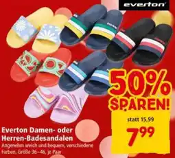 Interspar Everton Damen- oder Herren-Badesandalen Angebot