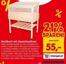 Interspar Hochbeet mit Anzuchtaufsatz Angebot