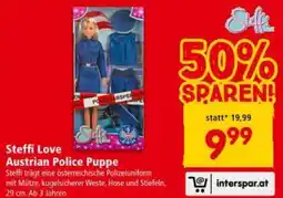 Interspar Steffi love Austrian Police Puppe Angebot