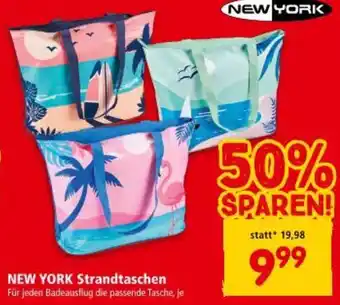 Interspar New york strandtaschen Angebot