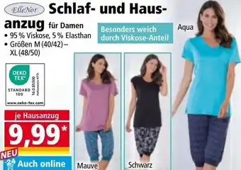 Norma Elle Nor Schlaf- und Haus - anzug Angebot