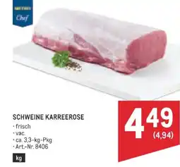 Metro Schweine karreerose Angebot