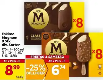 Billa Eskimo Magnum 8 Stk. Angebot