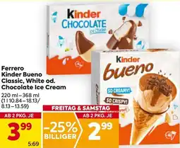 Billa Ferrero Kinder CHOCOLATE Angebot