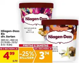 Billa Häagen-Dazs Eis Angebot