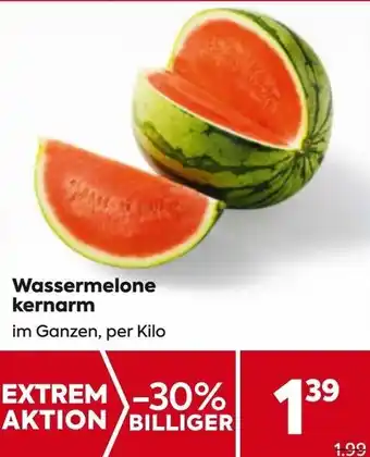 Billa Wassermelone kernarm Angebot