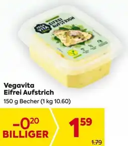 Billa Vegavita Eifrei Aufstrich Angebot