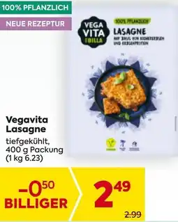 Billa Vegavita Lasagne Angebot